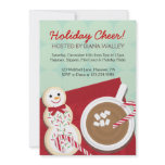 Christmas Party Invitations Hot Coco