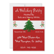 Christmas Party Invite-For Business or Personal invitations