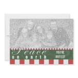 Christmas Party Peace on Earth Candy Cane Announcement