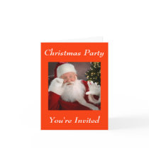 Christmas Party - You're Invited cards