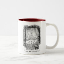 Christmas Past (with text) mugs