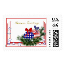 Christmas Patriotic Stamps