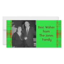 christmas pattern photo cards