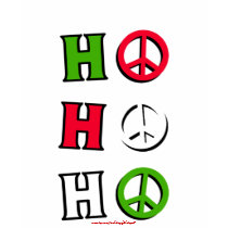 Christmas Peace "ho ho ho" - Sweater t-shirts