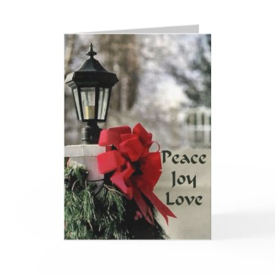 Christmas Peace Joy Love cards