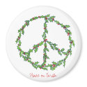 Christmas Peace Wreath magnet