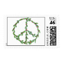 Christmas Peace Wreath Stamp
