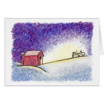 Christmas Peaceful Light cards