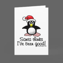 Christmas Penguin cards by ironydesign Christmas Penguin cards
