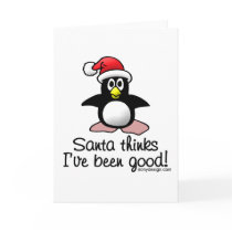 Christmas Penguin cards by ironydesign Christmas Penguin cards