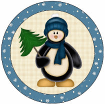 Christmas Penguin Christmas Tree Ornament photo sculptures by CowPieCreek Christmas Penguin Christmas Tree Ornament photo sculptures