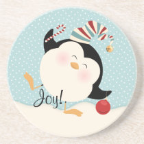 Christmas Penguin coasters