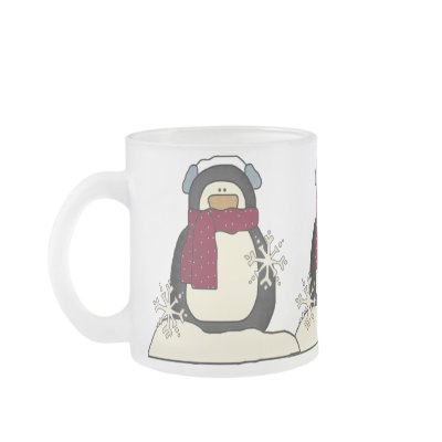 Christmas Penguin Mug by christmas_tshirts