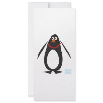 Christmas Penguin rack cards