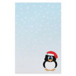 Christmas Penguin Stationery
