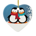 Christmas Penguins Christmas Tree Ornament