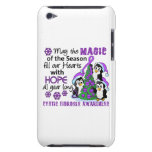 Christmas Penguins Cystic Fibrosis iPod Case-Mate Cases