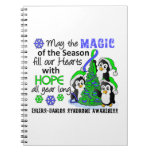 Christmas Penguins Ehlers Danlos Syndrome EDS Note Books
