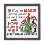 Christmas Penguins Heart Disease Premium Gift Boxes
