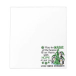 Christmas Penguins Liver Cancer Scratch Pads