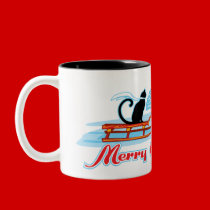 Christmas Pet Parade mugs