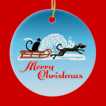 Christmas Pet Parade ornaments