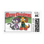 Christmas Pets Stamp