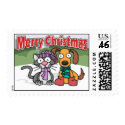 Christmas Pets Stamp by wislander Christmas Pets Stamp
