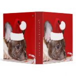 Christmas Photo Album French Bulldog binders