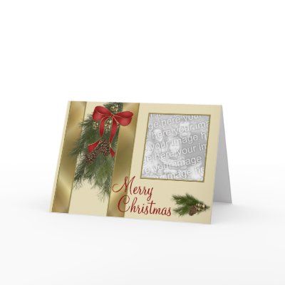 Christmas Photo Card by AJsGraphics