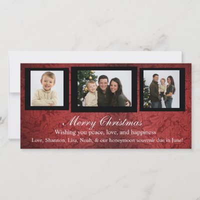 Christmas photo card