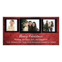 Christmas photo card