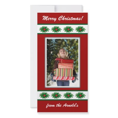 Christmas Photo Card photo cards