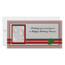 Christmas Photo Card template photo cards