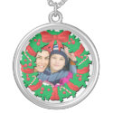 Christmas Photo Pendant Necklace necklace
