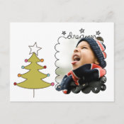 Christmas Photo Post Card