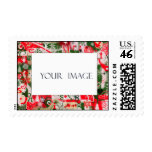 Christmas photo stamp template