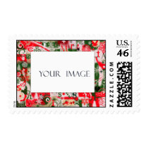 Christmas photo stamp template