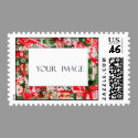 Christmas photo stamp template