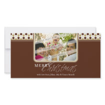 CHRISTMAS PHOTOCARD :: minispot snowflake 2B Picture Card