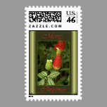 Christmas Pine Cone Postage stamps