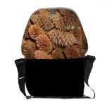 Christmas Pine Cones Messenger Bag