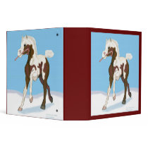 Christmas Pinto Colt  Album 3 Ring Binders