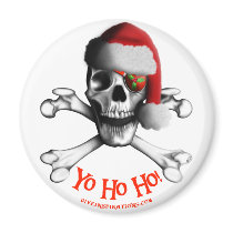 Christmas Pirate magnet