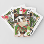 Christmas - Pitbull X - Opie Bicycle Playing Cards