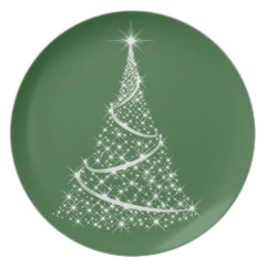 Christmas Plate - choose your color