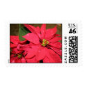 Christmas Pointsettia postage