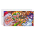 christmas poker photo cards
