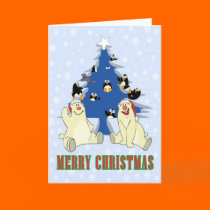 Christmas Polar Bears cards
