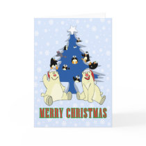 Christmas Polar Bears cards by nassosvakalis Christmas Polar Bears cards